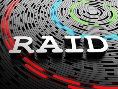 Συστοιχία RAID με δίσκους Seagate.
